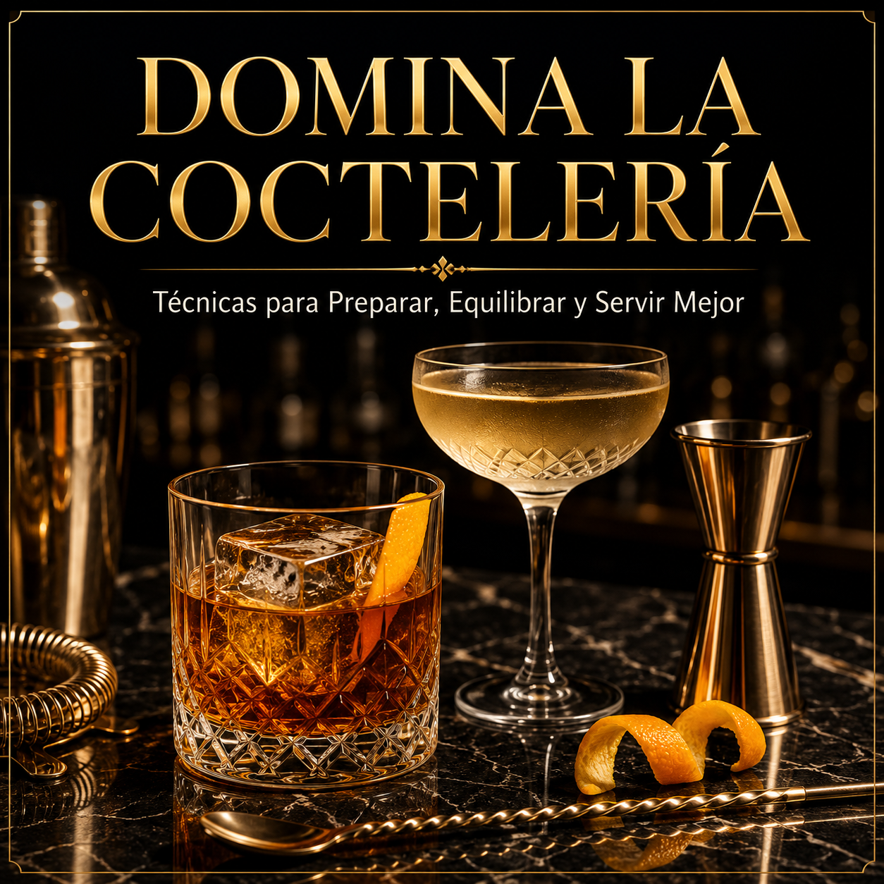 Domina la Coctelería